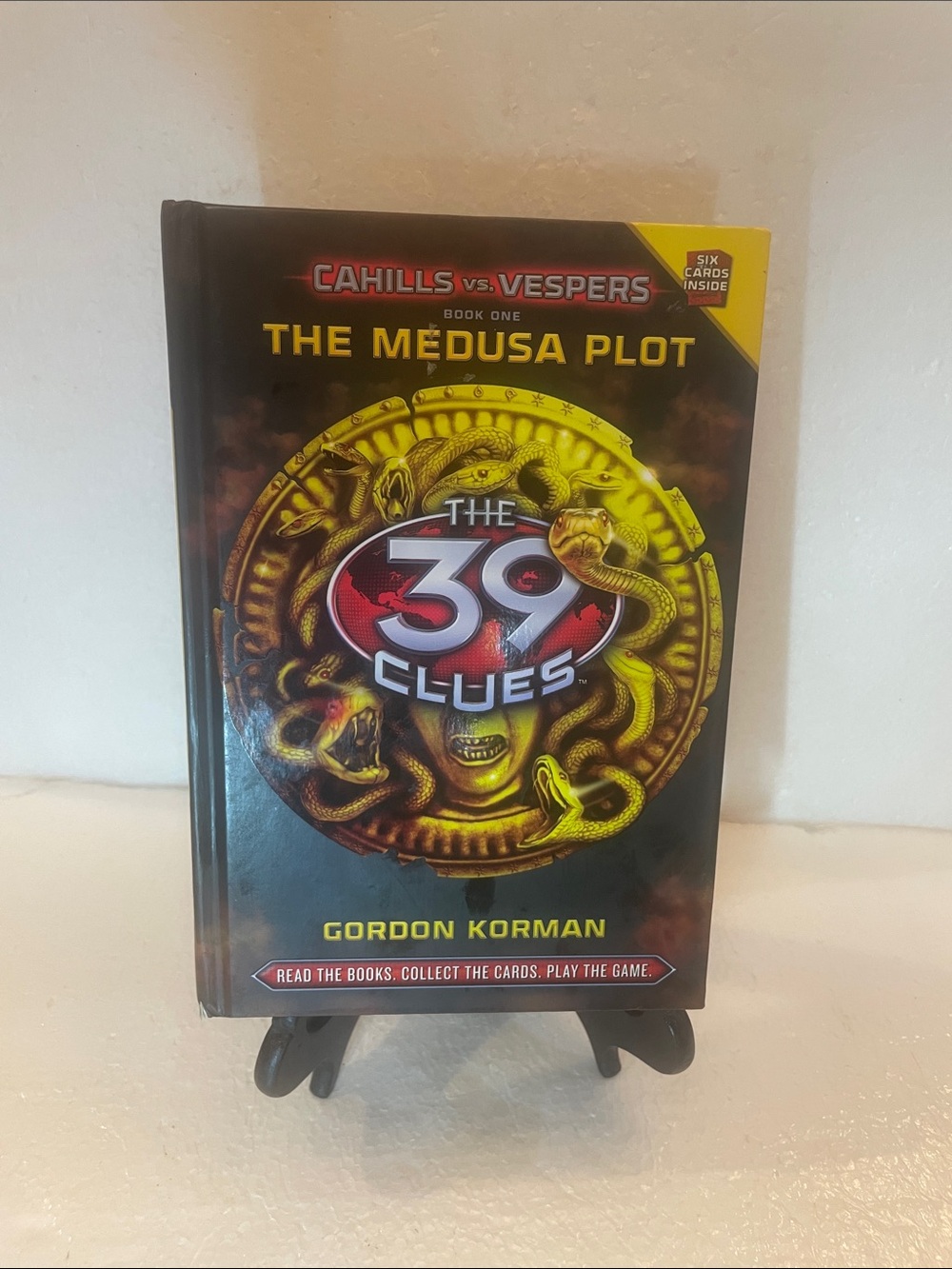 The medusa 39 clues Cahills vs Vespers first edition hardcover book sealed card
